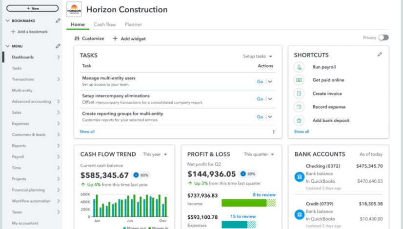 Intuit Enterprise Suite